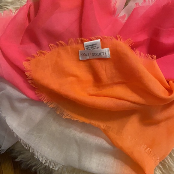 Sole society scarf & sarong/coverup!! Ombré - Picture 2 of 6